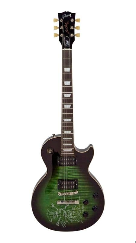 Slash Signed Gibson Les Paul Anaconda Burst Guitar